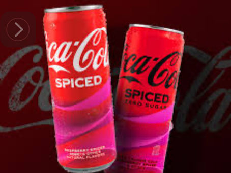 COCA-COLA SPICED - IT IS COCA-COLA’S NEW BRANDED DRINKS IN SUGAR & ZERO RASPBERRY FLAVORS
