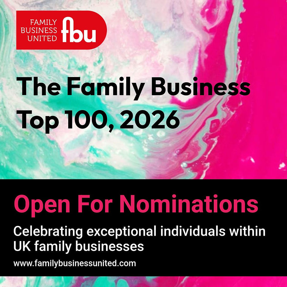 Family Business United Launches The 2026 Family Business Top 100 