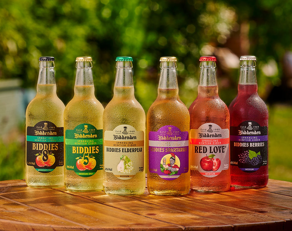 Biddenden Launch Fruity Ciders With Added Sparkle