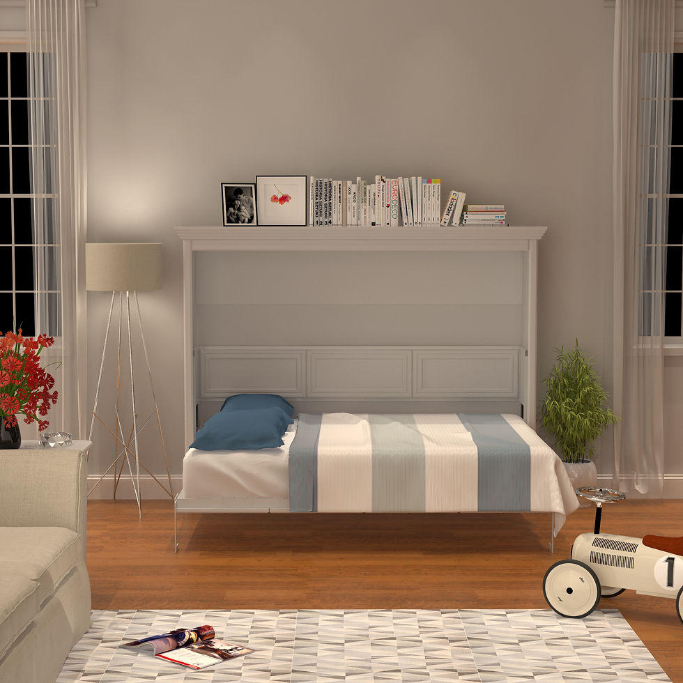 Thumbnail: Adonis Full Horizontal Wall Bed