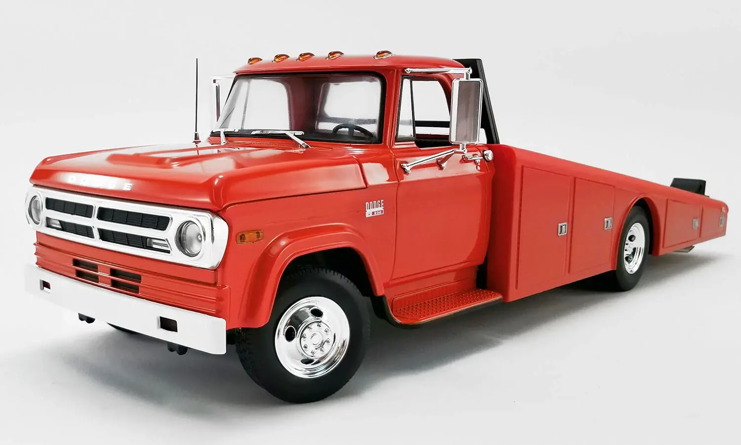 ACME 1/18 Dodge D300 Ramp Truck - Orange (ACME003)