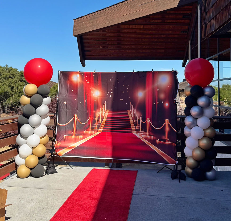 balloon columns bay area
