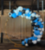 Balloon circle for corporate event