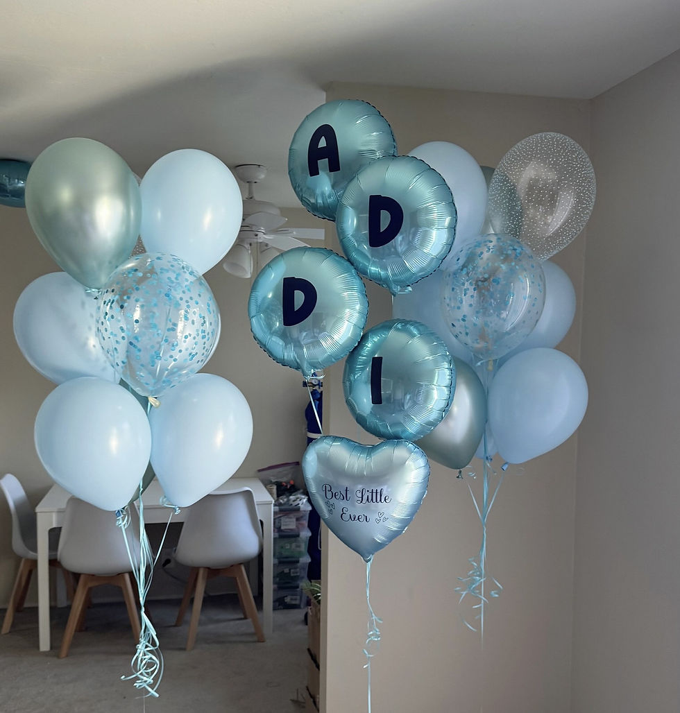 Helium balloons