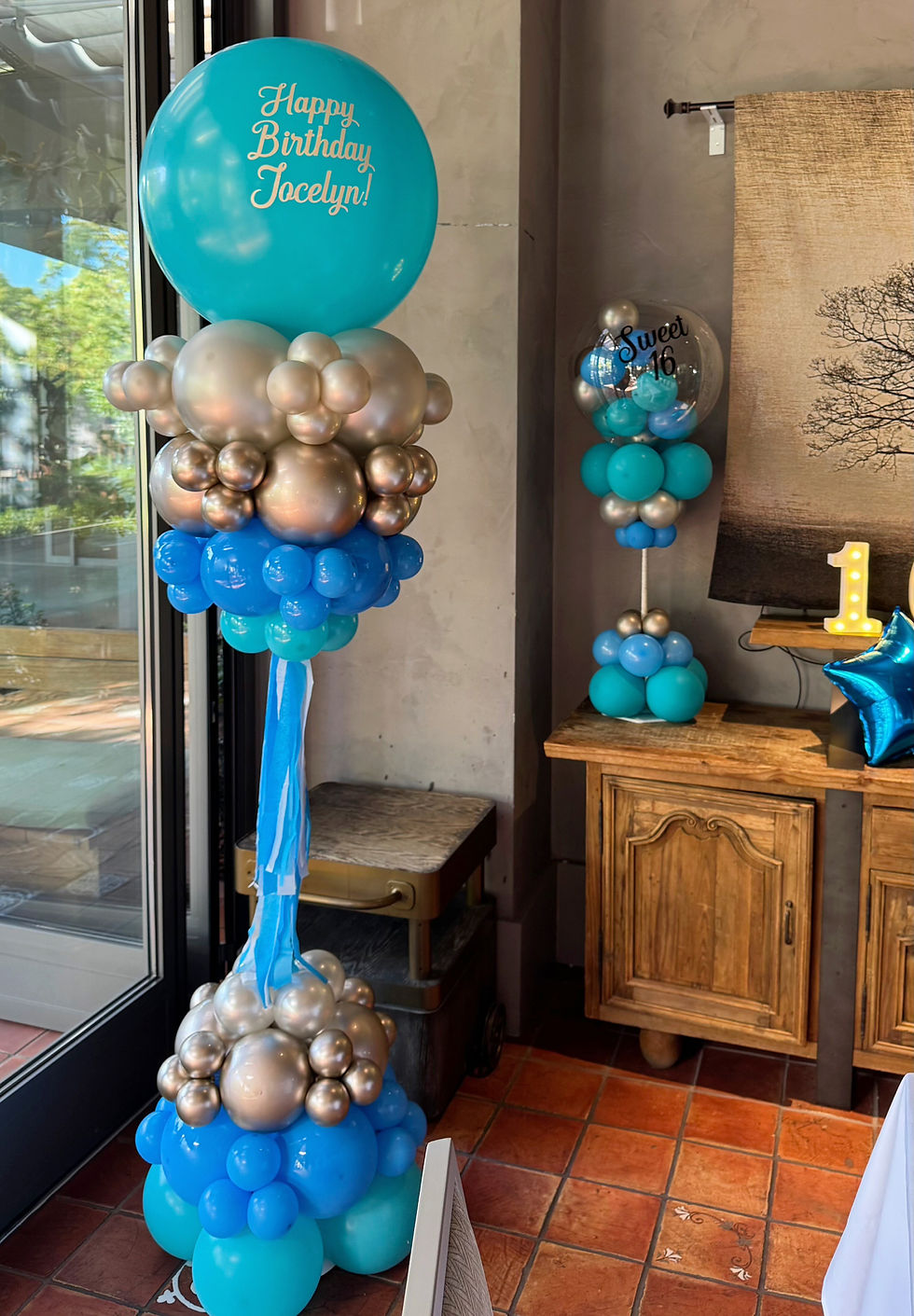 balloon columns bay area