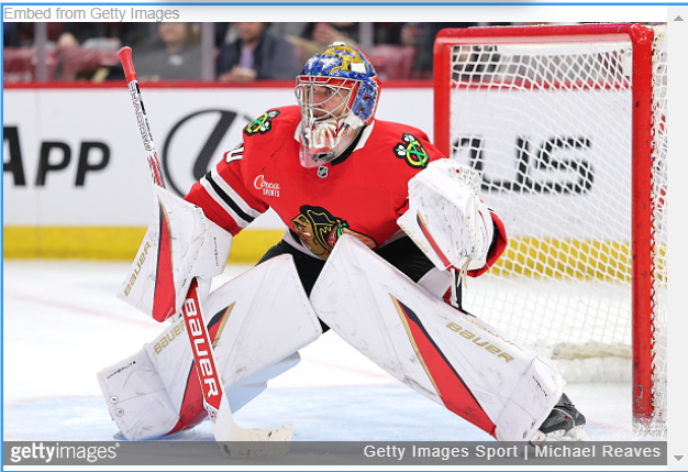 Spencer Knight Shines in Blackhawks Debut, Stops 41 in 5-1 Win