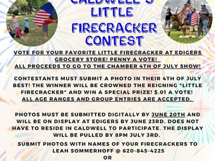 4th of July "Little Firecracker" Photo Contest