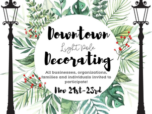 Decorate the Town this Holiday Season