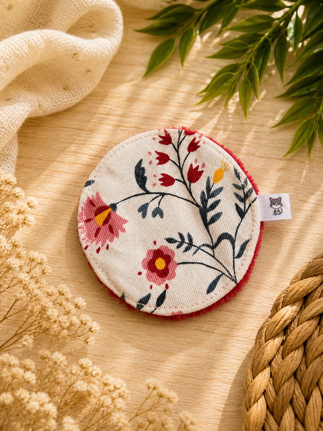 Demak'up Floral | Bordeau