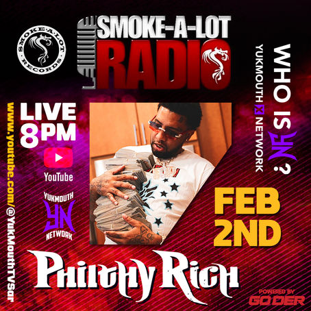 #PhilthyrichFOD live #FEB2nd 8pm! #GODER