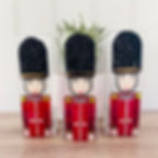 London Queens guard Christmas decoration