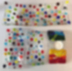 Rainbow t-light holders