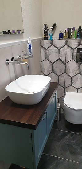 Rénovation d'une salle de bain baignoire magnifique