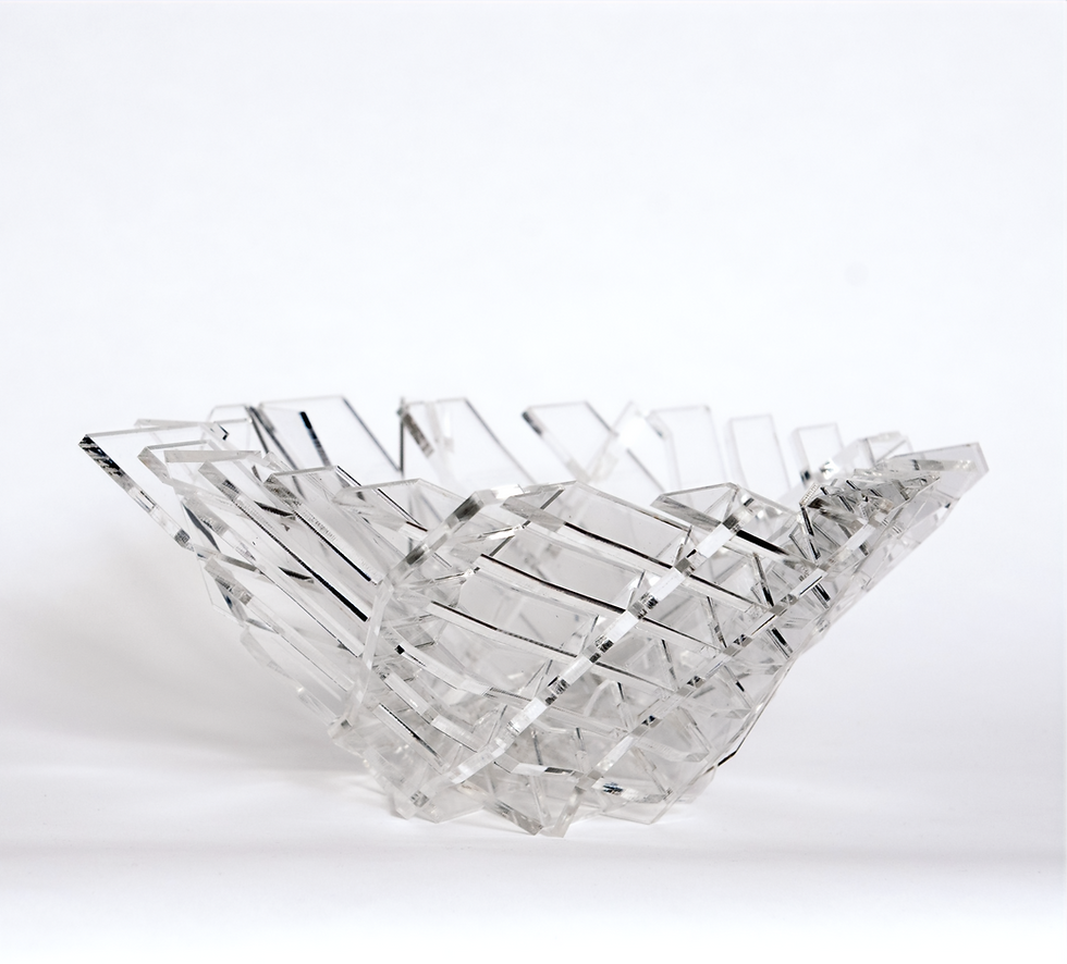 Hexagonal bowl, 2023