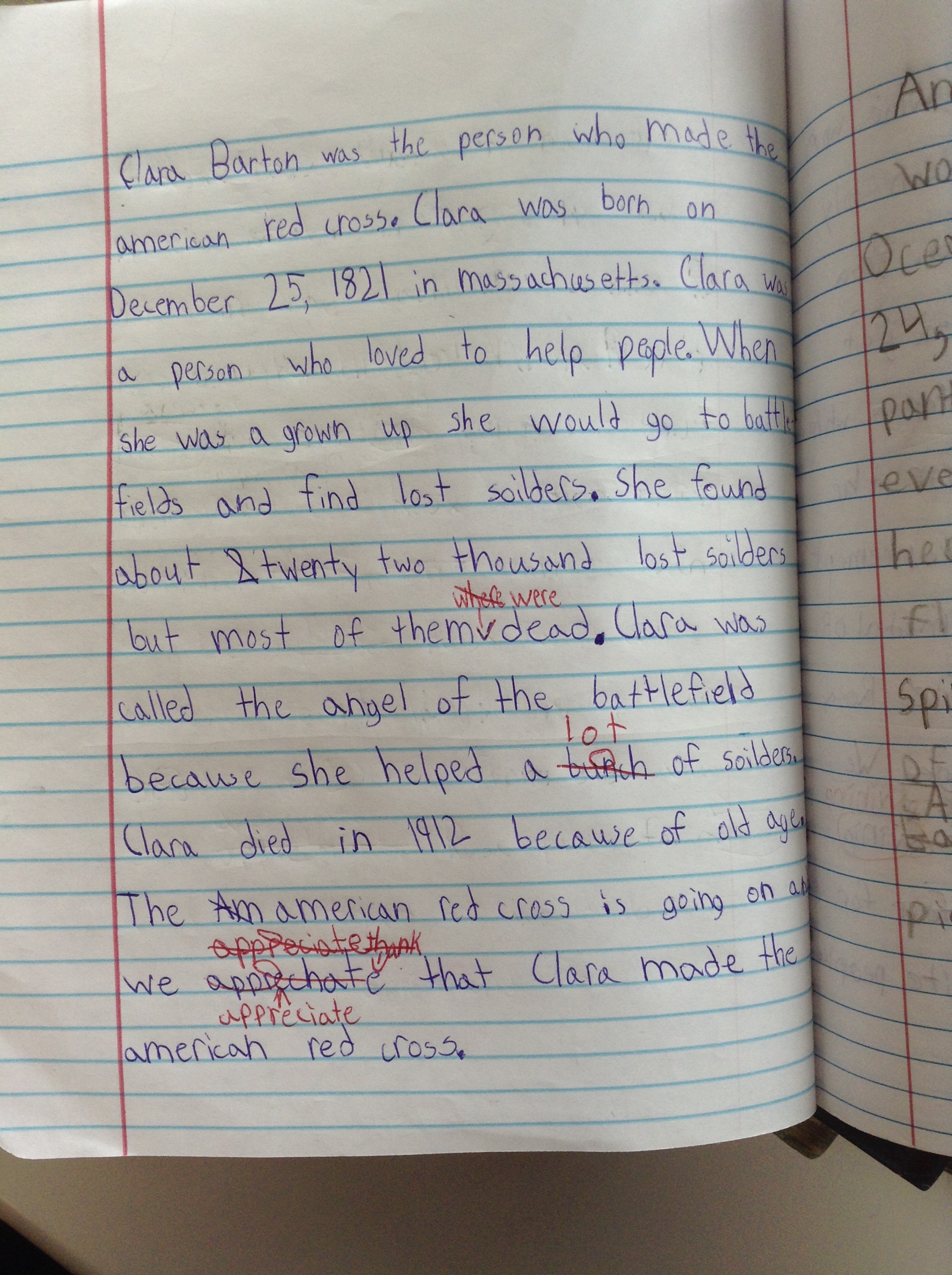 Writing Lesson Misssportfolio