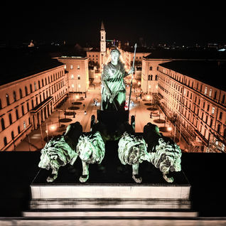 Quadriga at Night