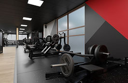 artist's impression of the new hillsborough leisure centre gym