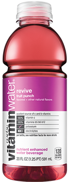 Vitamin Water - 20oz BTL 24pk | C&P Beer Distributor