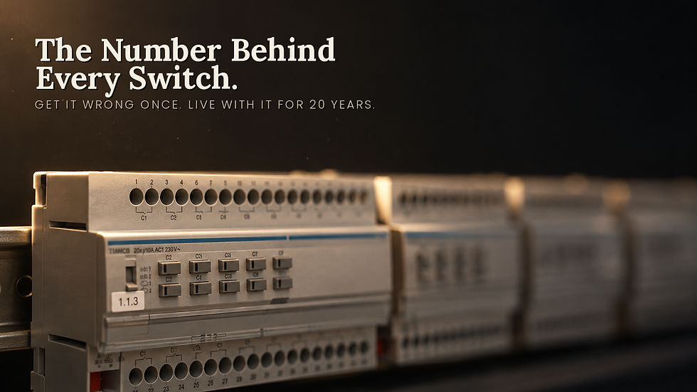 Every Switch In Your Home Has A Number. Most Owners Never See The System Behind It.