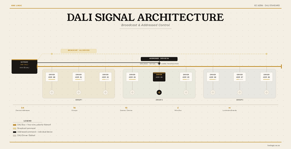Dali lighting explained