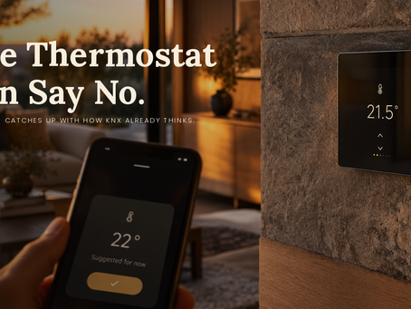 Matter 1.6 Lets A Thermostat Say No. KNX Installers Will Recognise The Idea.