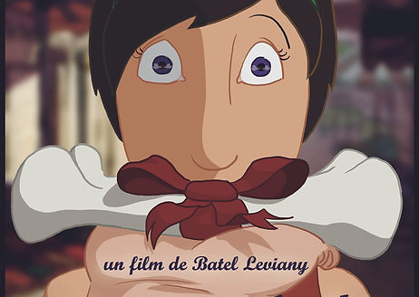 wine and salad poster