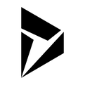 Dynamics 365 logo black and white