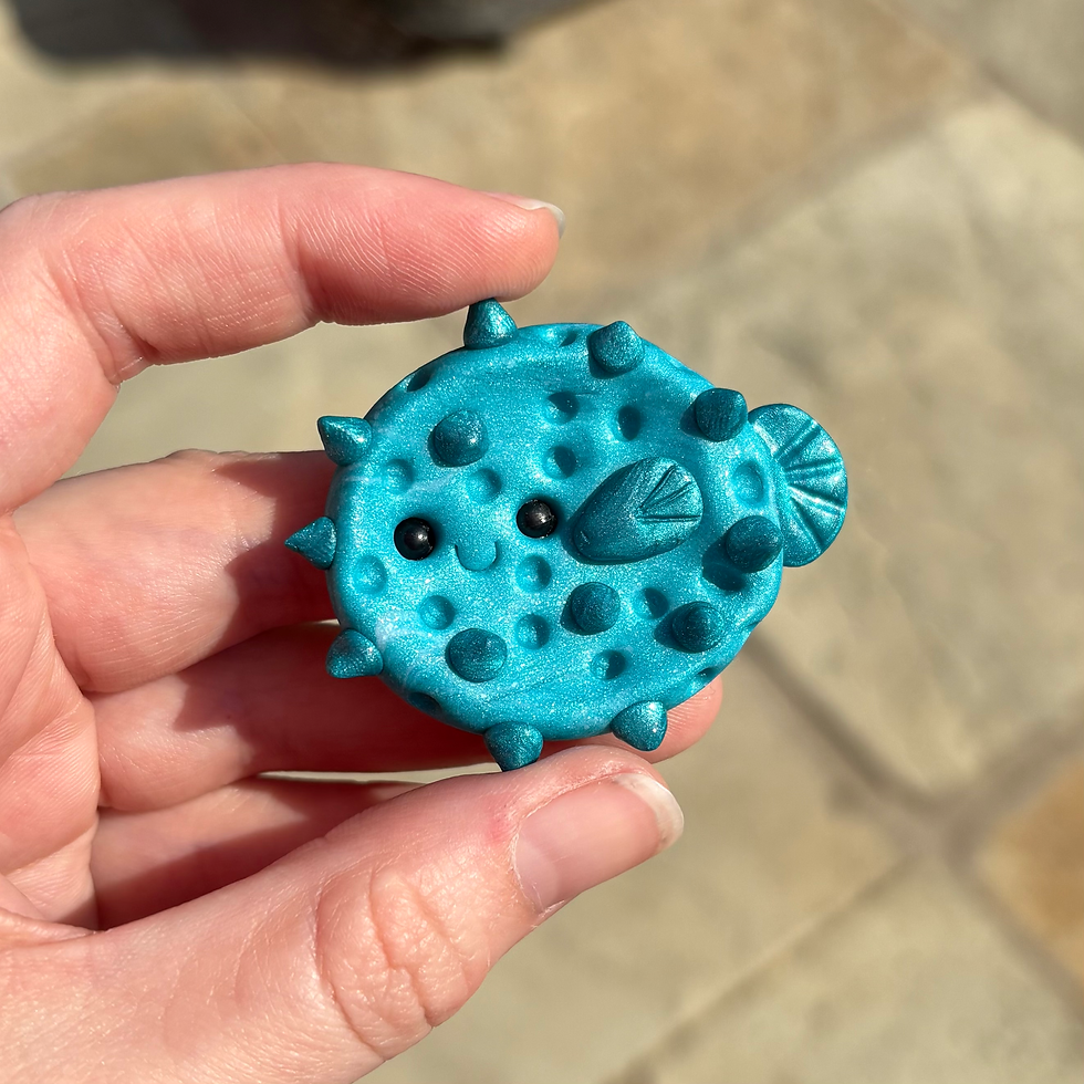 Thumbnail: Pufferfish Comfort Stone