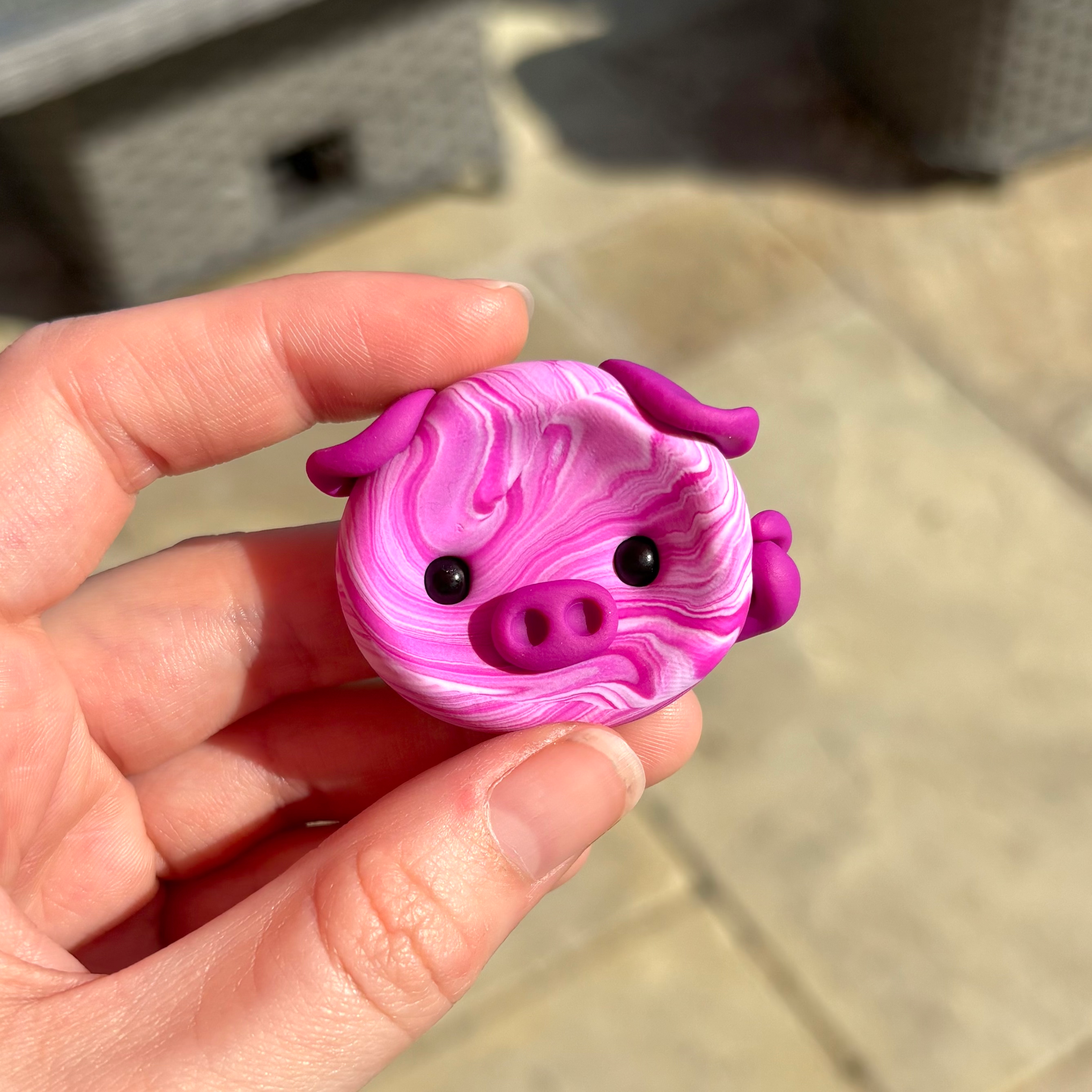 Piggy Comfort Stones