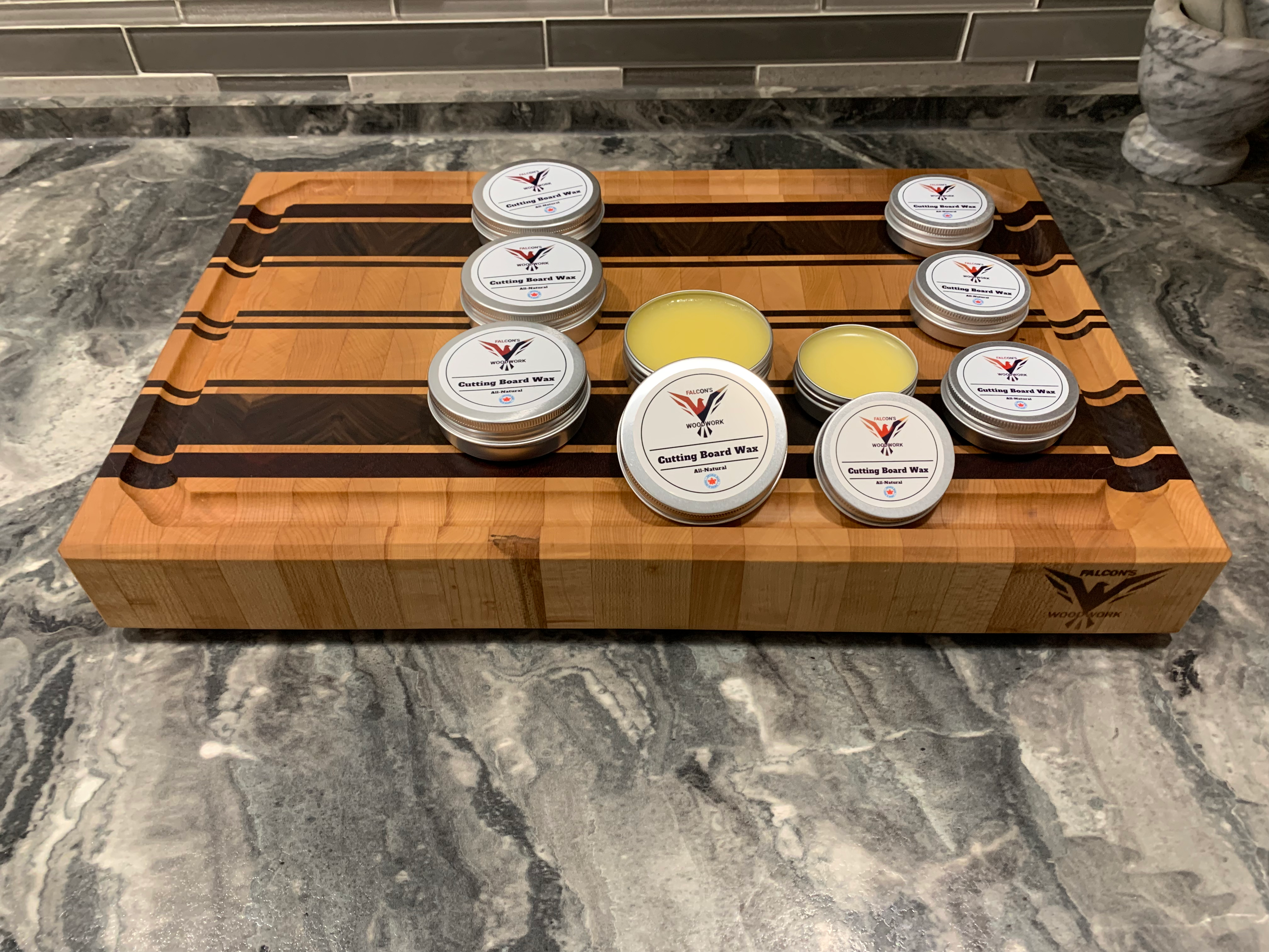 Our food grade board wax provides natural nourishment for all boards