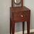 Vanity mirror made of black walnut and hard maple !