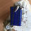 Thumbnail: Genuine Lapis Lazuli Pendant, Sterling Silver