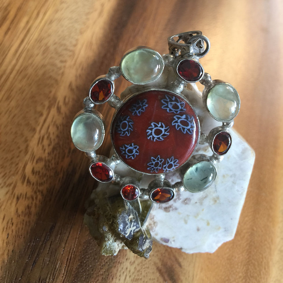 Thumbnail: Gorgeous Red Coral Pendant