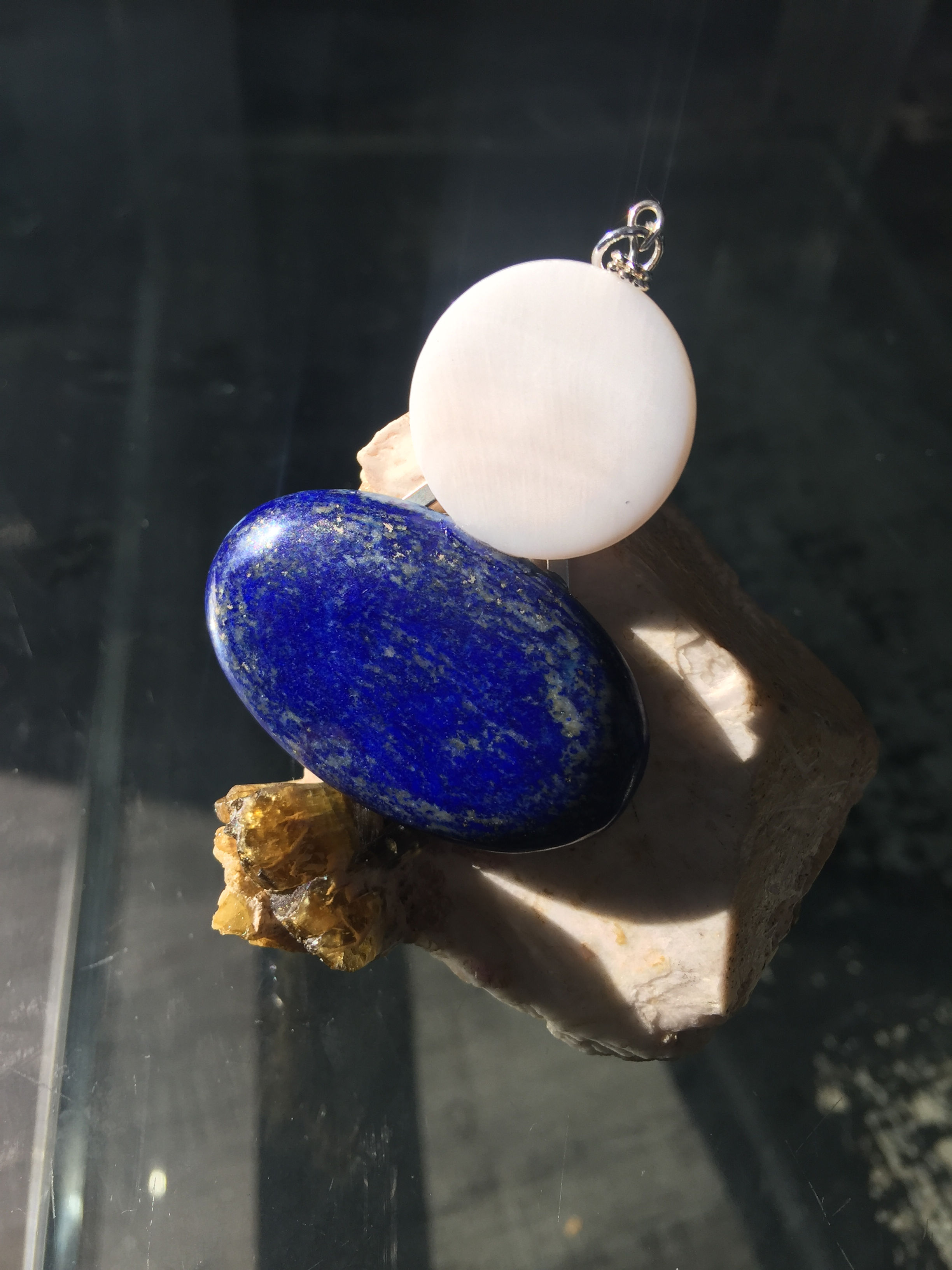 Guarantee High Quality Lapis Pendant.