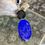 Thumbnail: Genuine AAA-Lapis Lazuli and Black onyx Pendant.