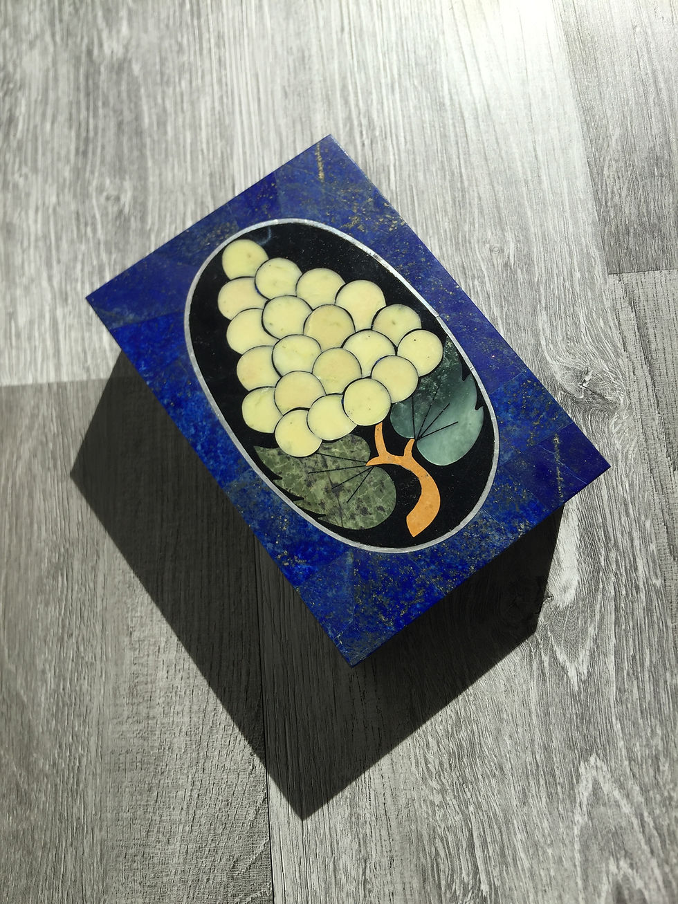 Thumbnail: Inlaid Lapis Lazuli Box: A One-of-a-Kind Statement