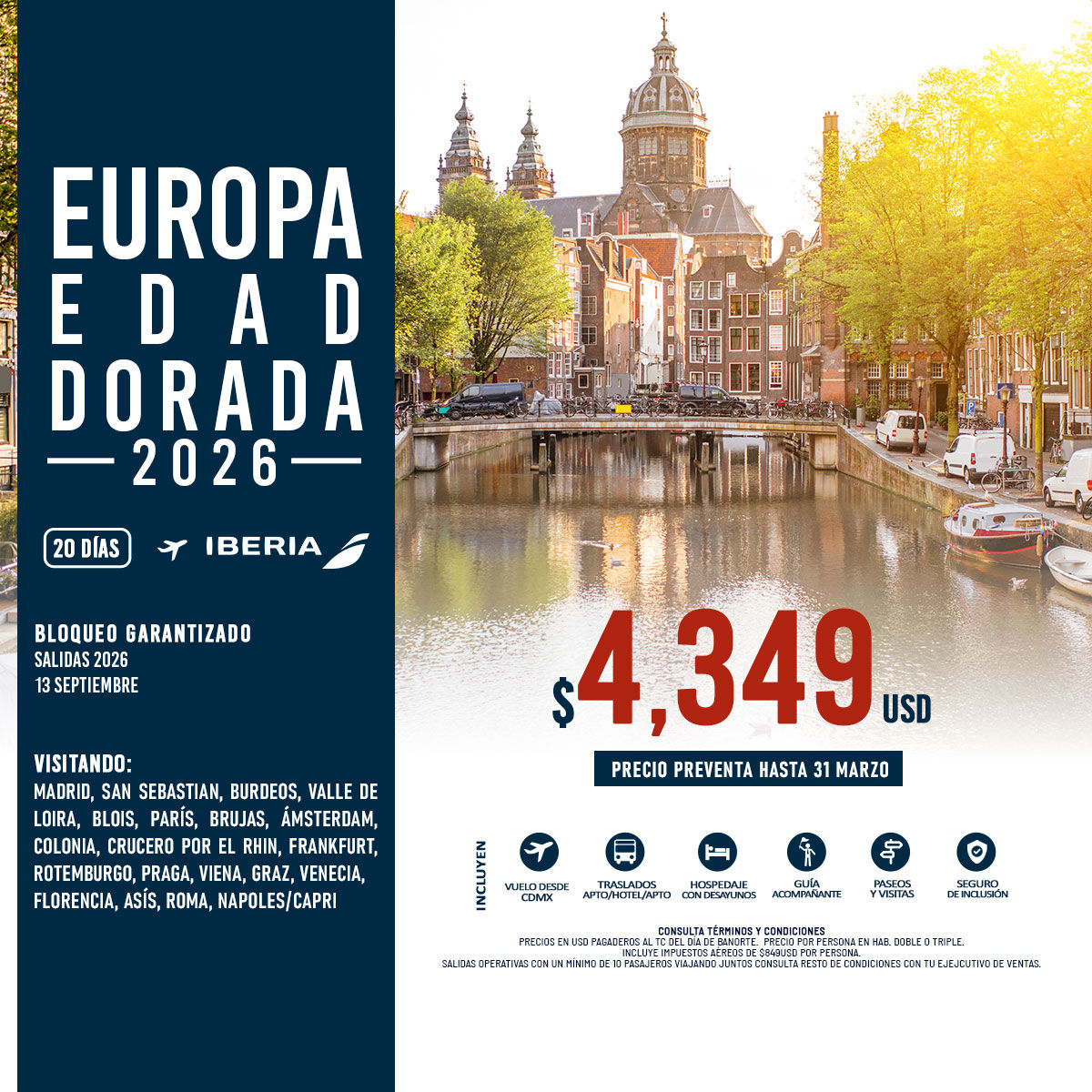 EUROPA EDAD DORADA 2026