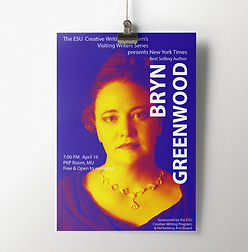 Bryn Greenwood event promotional poster