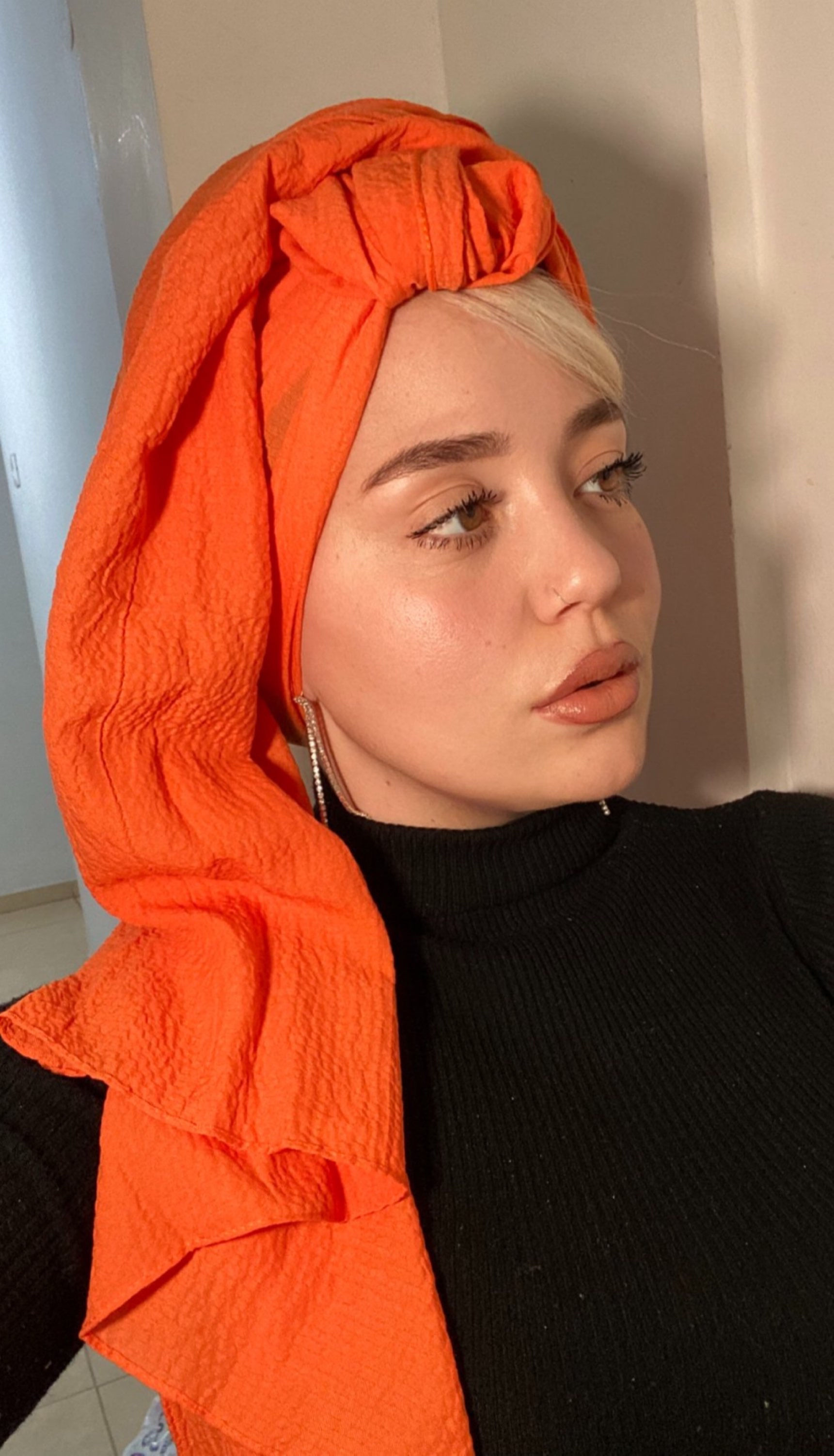 לונג בד קרפ כתום 