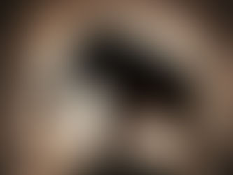 A silhouette of a wooly mammoth in a cave with light behind it