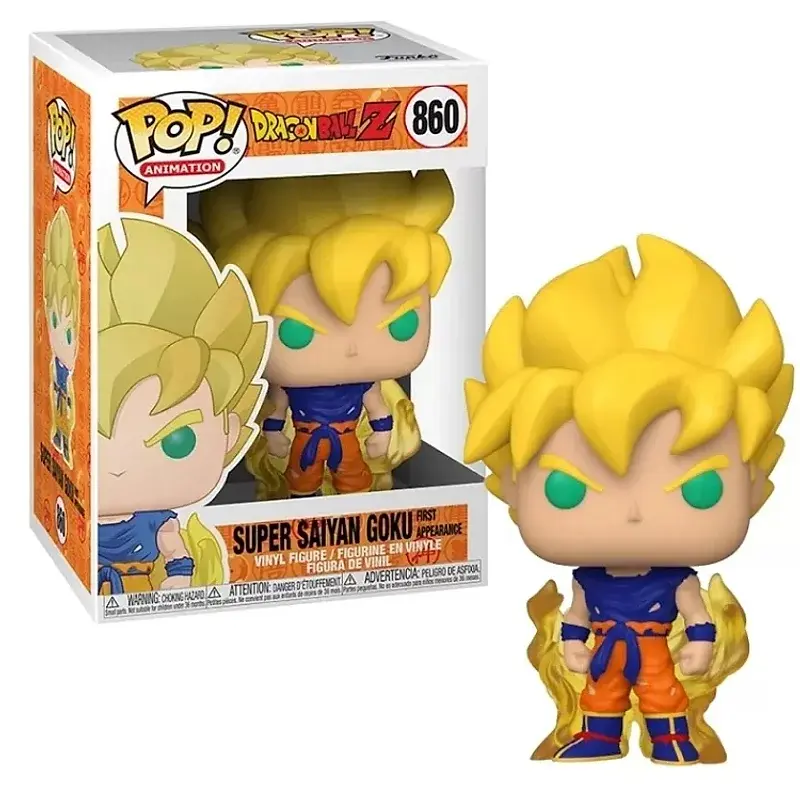 Funko - Goku Super Saiyan Dragon Ball Z Resplandor Amarillo