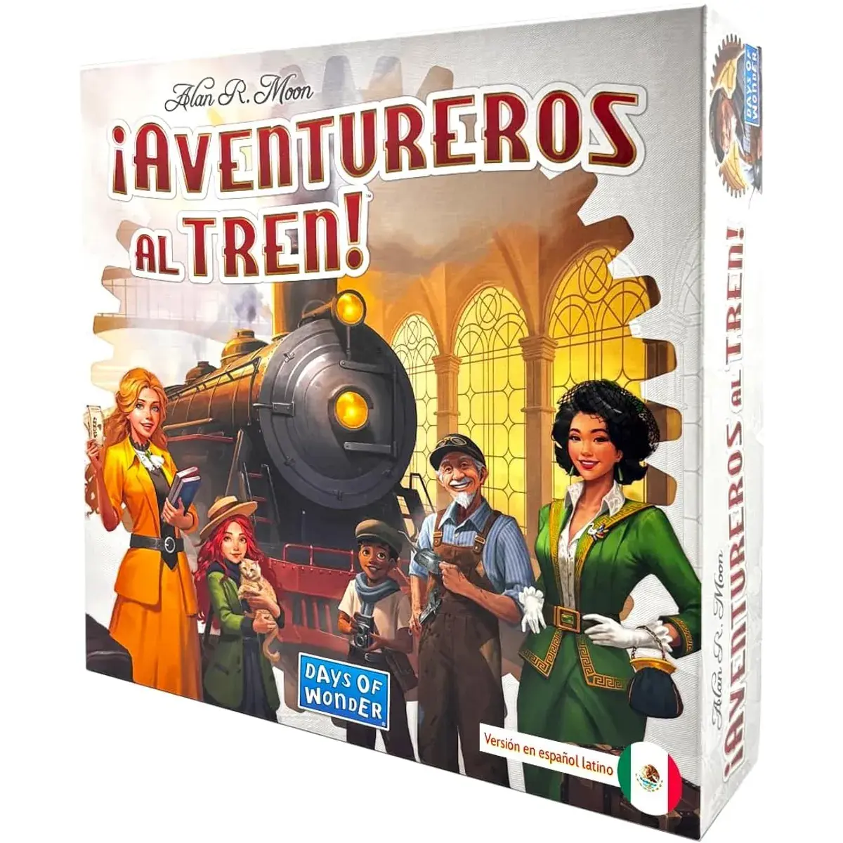 Juego de Mesa - ¡Aventureros al Tren! America Refresh ch