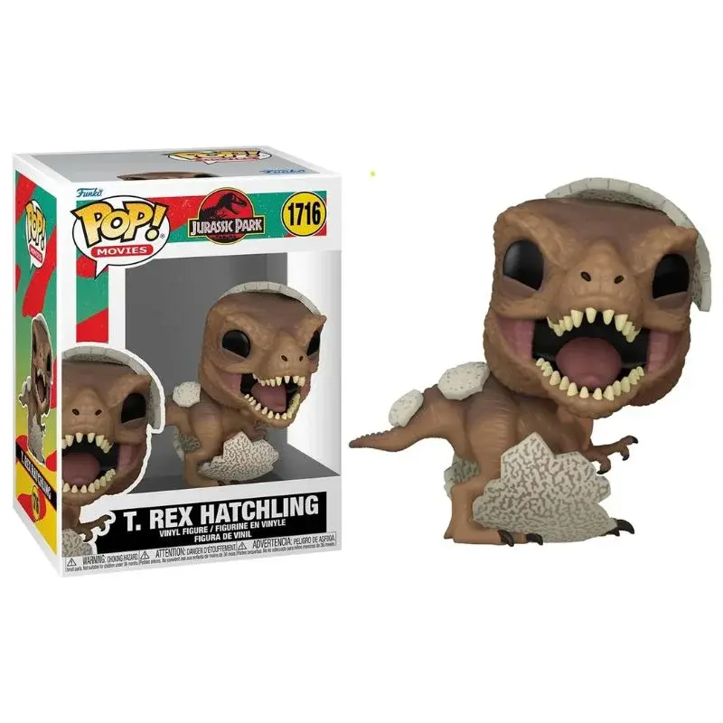 Funko- T-Rex Hatchling Jurassic Park tg