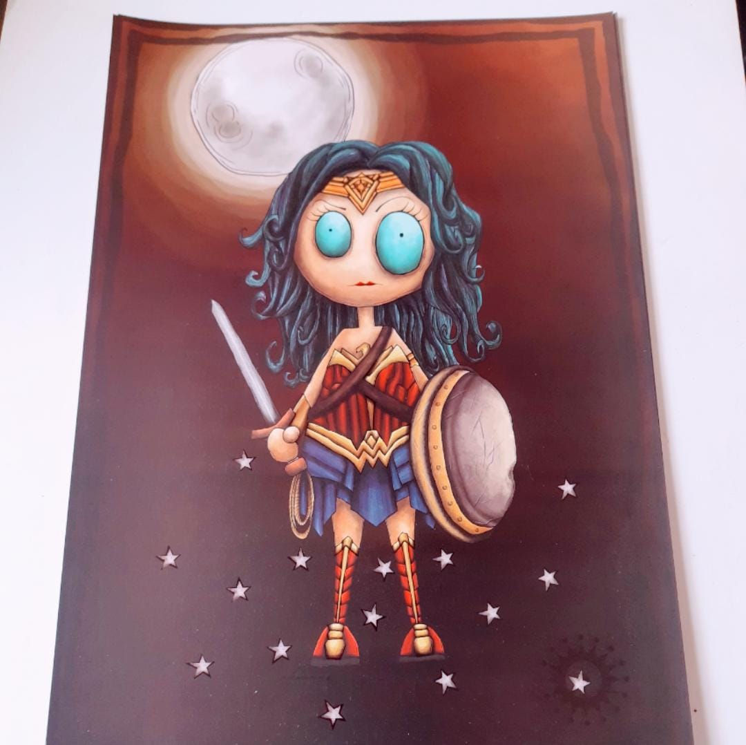 Afiche Grande-Wonder Woman