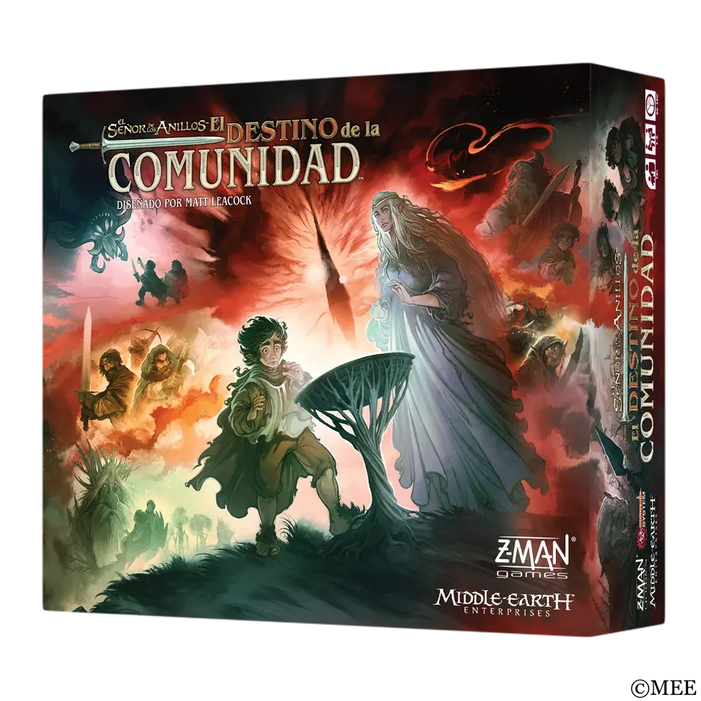 Juego de Mesa - El señor de los anillos Destino de la comunidad ch