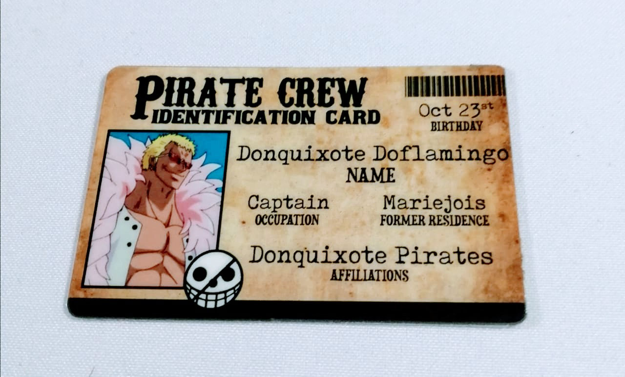 Carnet-One Peace Donquixote