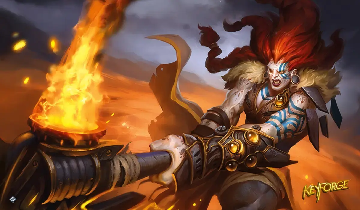 Juego de Mesa Accesorios - Playmat Keyforge: Brute Force ch