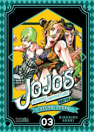 Manga - Jojo’s Bizarre Adventure – PARTE 6: STONE OCEAN 03 – Ivrea