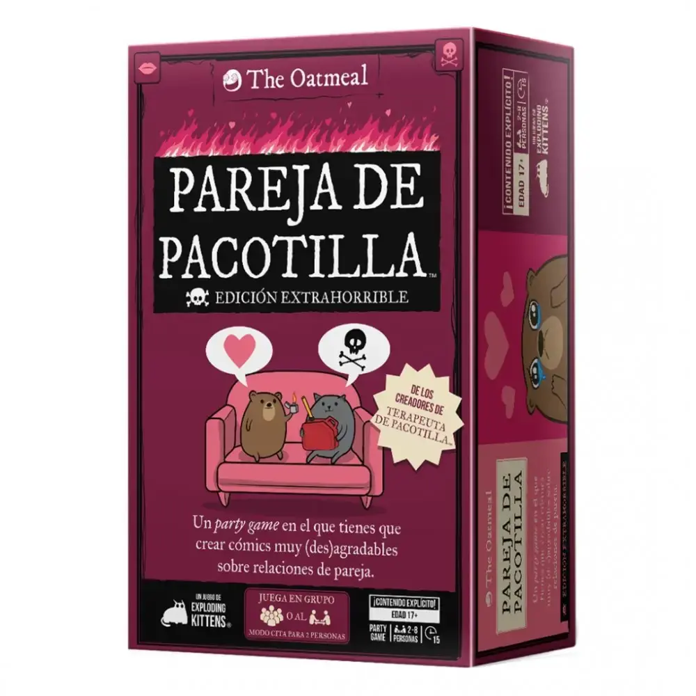 Juego de mesa -Pareja de Pacotilla - Horrible Couple Extra Horrible ch