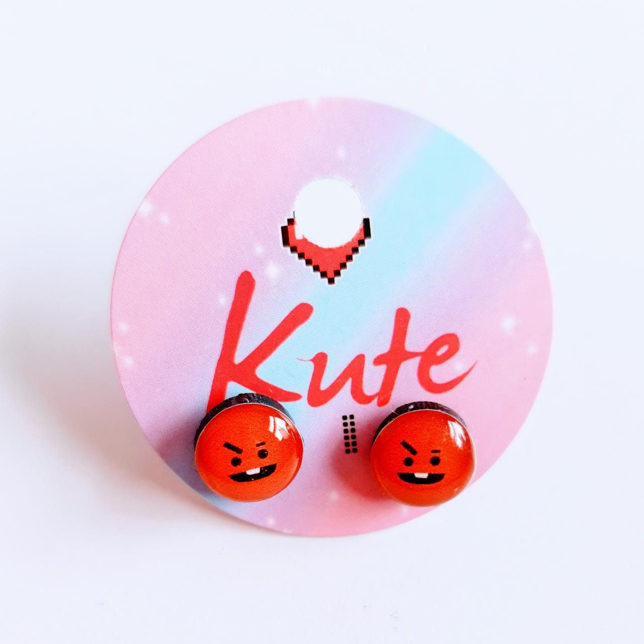 Aretes Resinados Shooky  (  Galleta )